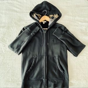 Burberry Full Zip Sweater Size S. Black
